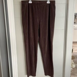 Soft Surroundings | Brown Loungewear Legging Pants Size XL